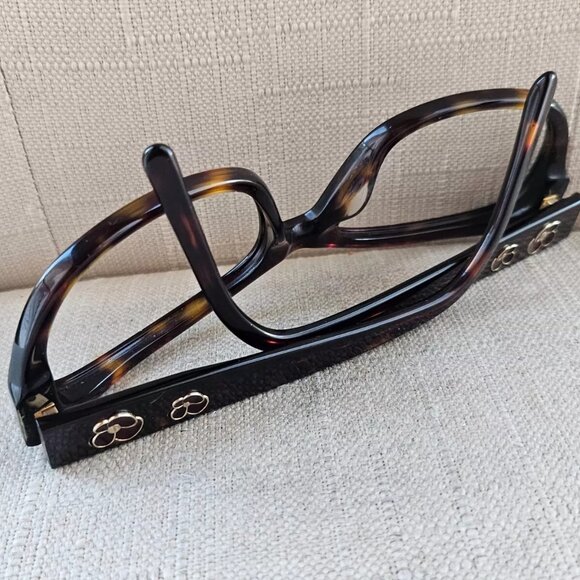 Kirkland Signature HAVANA Women Eyeglasses Frame KS HEDGES Glasses Tortoise Fram - Picture 6 of 11
